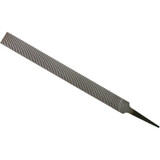 NICHOLSON Super Shear File, Flat,  Rectangular, Smooth Cut, Tang, 10 in Lg, American Coarseness of Cut