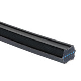 GATES Classical V-Belt, AA51, Double, AA Section, 1/2 in Wd Top, 53 in Lg Outside, 13/32 in Thk, 1 -Rib, 4.138 in Min Dia Pulley, -22 to 140 deg F, 1 -Band, EPDM