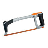 Hacksaw, Professional, 12 in Lg Blade, 55 deg Blade, 24 TPI or Pitch, Solid Aluminum Frame