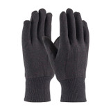 General Purpose Gloves, Economy Weight, X-Large, Cotton,  Polyester Palm, Cotton,  Jersey,  Polyester, Brown , Clute Cut,  Full Finger,  Straight Thumb