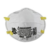 Particulate Respirator, White , N95, 1-1/2 in Ht, 3 in Wd