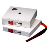 CARORUNDUM Metalite Roll, 1/2 in Wd Roll, 50 yd Lg Roll, 150 Grit, Aluminium Oxide Abrasive, Brown , J Backing