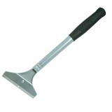 Wall Scraper, Big Blade, 4 in Lg, Steel, Sharp and blunt edge