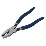 Combination Plier, Industrial Grade, 1/2 in Jaw, Diamond Serrated Jaw Surface, 7 in Lg, 1 Side Cutter, Plastic Handle, Double-Dipped