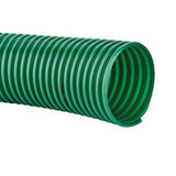CONTITECH Duct Hose, Vacuum, 2 in, 2 in Id, 2.3 in od, 3 psi Working, 0 to 150 deg F, Pliovic Synthetic Compound Tube, Green , Domestic