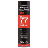 Spray Adhesive, Industrial,  Multi-Purpose, Clear , 300 psi Tensile, Can, 24 oz Container