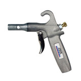 Safety Blow Gun, Venturi Nozzle Tip, 120 psi Working, 1/4 in FNPT Thread, Aluminium, Gray , Domestic