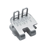 Conveyor Belt Lacing Set, Hinge, 24 in Lg, 200 Fastener PIW, 3/16 to 1/4 in Thk Belt, 316 Stainless Steel, 4 in Min Dia Pulley