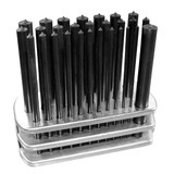 Punch Set, Transfer, 4-7/8 in Lg, Steel