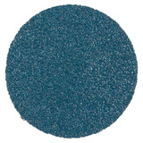Abrasive Disc, Quick-Lock, 3 in Dia Disc, Aluminium Oxide Abrasive, Medium, Cloth Backing, Maroon Color