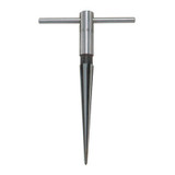 T-Handle Reamer, 1/2 in Dia, 5-3/4 in Lg, Straight Blade, Steel