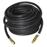 Air Supply Hose, Airline, Reinforced EPDM, 3/8 in, 3/8 in Id, Black Color, 50 ft long