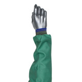 PIP Sleeve, Flame Resistant, Green , Sateen, 18 in Lg