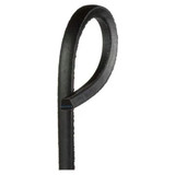 GATES V-Belt, Banded,  D148, Heavy Duty, 12.732 in Min Dia Pulley, -30 to 60 deg C, 1 -Band, SBR, Polyester Reinforced, Black , D Section, 1-1/4 in Wd Top, 3/4 in Thk