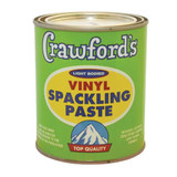 Spackling Paste, 1 qt Container, White Color, 4564831904