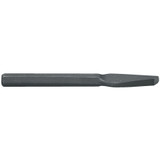 Round Nose Chisel, Heavy Duty,  Industrial, Round Nose Tip, Hex Stock, 3/8 in Stock, Steel Tip, 1/4 in Wd Blade, 5-3/4 in Lg, Steel
