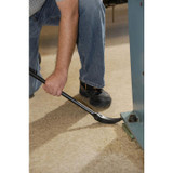 Pry Bar, Extendable Indexing/Flat Tip, 33 in Lg, 2.7 in Wd, Alloy Steel Handle, Alloy Steel, Black Phosphate