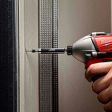 Bit Tip Holder, Magnetic, 1/4 in Drive, Hex Drive, 1/4 in Shank, 3 in Lg, 0.433 in Dia, Steel, Black Oxide