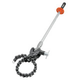 Soil Pipe Cutter, Ratchet, 1-1/2 to 6 in, 33-1/4 in Lg, Forged Steel Body, Cast Iron,  Cement,  Clay Pipe Applicable, Steel Handle