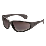 Safety Glasses, Special, Hardcoated Lens, Smoke Lens, Black Frame