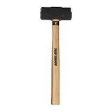 Sledge Hammer, Double Face Face, 4 lb Head, Forged Steel Head, Hickory Handle, Bare Wood Grip