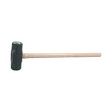 Sledge Hammer, 34 in Lg, Double Face Face, 2 in Dia Face, 10 lb Head, Forged Steel Head, 6-3/4 in Lg Head, Straight, Fiberglass Handle