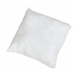 SPILLTECH Pillow, Oil Only, 18 in Lg, 18 in Wd, 2.3 gal, Fluids Absorbed Oil/Petroleum-Based/Water, Polypropylene, White Color