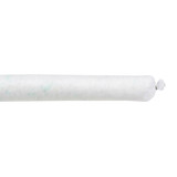 SPILLTECH Absorbent Sock, Oil Only, 3 in Dia, 4 ft Lg, 25 gal, Fluids Absorbed Hydrocarbons/Oil, Poly Blend, White Color