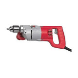Electric Drill Kit, Grounded,  Heavy Duty, Metal Housing, D, Black,  Gray,  Red , Variable Speed Trigger Switch, 14-3/4 in Lg, Kit, 1/2 in Chuck, Keyed Chuck