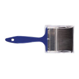 Paint Brush, 2-1/2 in Brush, Metal Ferrule, Plastic Handle