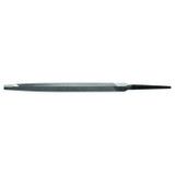 NICHOLSON Taper File, Extra Slim,  Triangular, Single Cut, 6 in Lg, American Coarseness of Cut, 0.2 in Wd