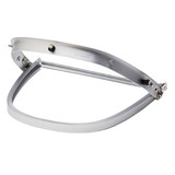 Face Shield Frame, Cap Style, Universal,  1 to 1.45 mm thk Frame, Aluminium, Silver Color