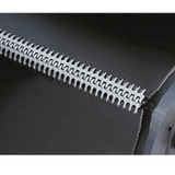 Conveyor Belt Lacing Set, Hinge, 18 in Lg, 165 Fastener PIW, 5/16 to 3/8 in Thk Belt, Steel, 9 in Min Dia Pulley