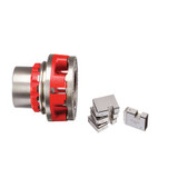 Die Head, Hand Threaded, 1 in, NPT, Right Hand Thread, Alloy Steel Die, Alloy Steel, Suitable For Hand-Held Power Drive