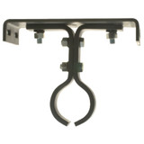 Conveyor Hanger, Screw, 14 in Dia Conveyor, 2-7/16 in Coupling, 2.5 in Mount Hole Center, 15 in wd, 2-1/2 in lg Bolt, 15 in Lg Top Frame, 5 in Wd Top Frame