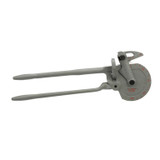 Tube Bender, Geared Ratchet, 180 deg Bend, 3-3/4 in Bend Radius, 3/4 in Thk Pipe/Tube, Stainless Steel,  Steel,  Hard Copper Applicable