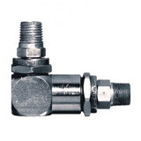 Angle Swivel, High Pressure, Steel, 1/4 x 1/2-14 in NPT Thread