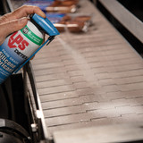 Silicone Lubricant, Aerosol Spray Can, 16 oz Container, 10 oz, Silicone Base, Liquid, Clear , Mild Ether, -40 to 392 deg F, 0.66 Specific Gravity