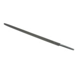 NICHOLSON Taper File, Extra Slim,  Triangular, Single Cut, 5 in Lg, American Coarseness of Cut, 0.24 in Wd