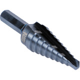 KLEIN Drill Bit, Imperial, #3 Letter/Wire, 1/4 in Min Dia Hole, 3/4 in Max Dia Hole, 2 -Flute, Hex Shank, Right Hand Cut, Steel Cut Edge, Steel