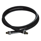 Blast Hose, Aluminium, Black , 1 in ID,  12-1/2 ft lg