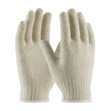 PIP General Purpose Gloves, Economy Weight, Large, Cotton,  Polyester Palm, 65% Cotton,  35% Polyester, Natural , Full Finger,  Seamless, Unlined, Uncoated