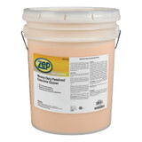ZEP Concrete Cleaner, Heavy Duty, 40 lb Container, Pail, 43 lb, Orange Color