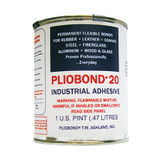 Adhesive, Industrial, Can, Tan Color, 1 PT