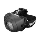 Flashlight, LED Bulb, 50/21 Lumens, AAA, Black , Rubber Housing