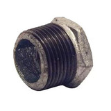 Bushing, 300 deg F, Bushing, 3 x 2-1/2 in, NPS End, Class 150, 150 psi, Malleable Iron, Black Color