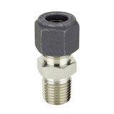 PARKER Union, CPI 1/2 in, Tube End, 10000 psi, -425 to 1200 deg F, 316 Stainless Steel, 2 in OD, Union