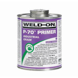 Industrial Grade Primer, Low VOC, 1 qt Container, Suitable For All Types,  Classes and Schedules of PVC and CPVC Pipe and Fittings, Purple Color