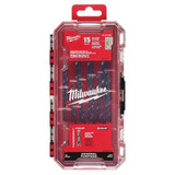 MILWAUKEE Thunderbolt Drill Bit Set, 8.46 in Lg, Parabolic Flute