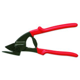 Strap Cutter, Strap, Forged Alloy Steel Applicable, Black Oxide, Black,  Red , 9 in Lg, 2-1/2 in Wd, Steel Handle